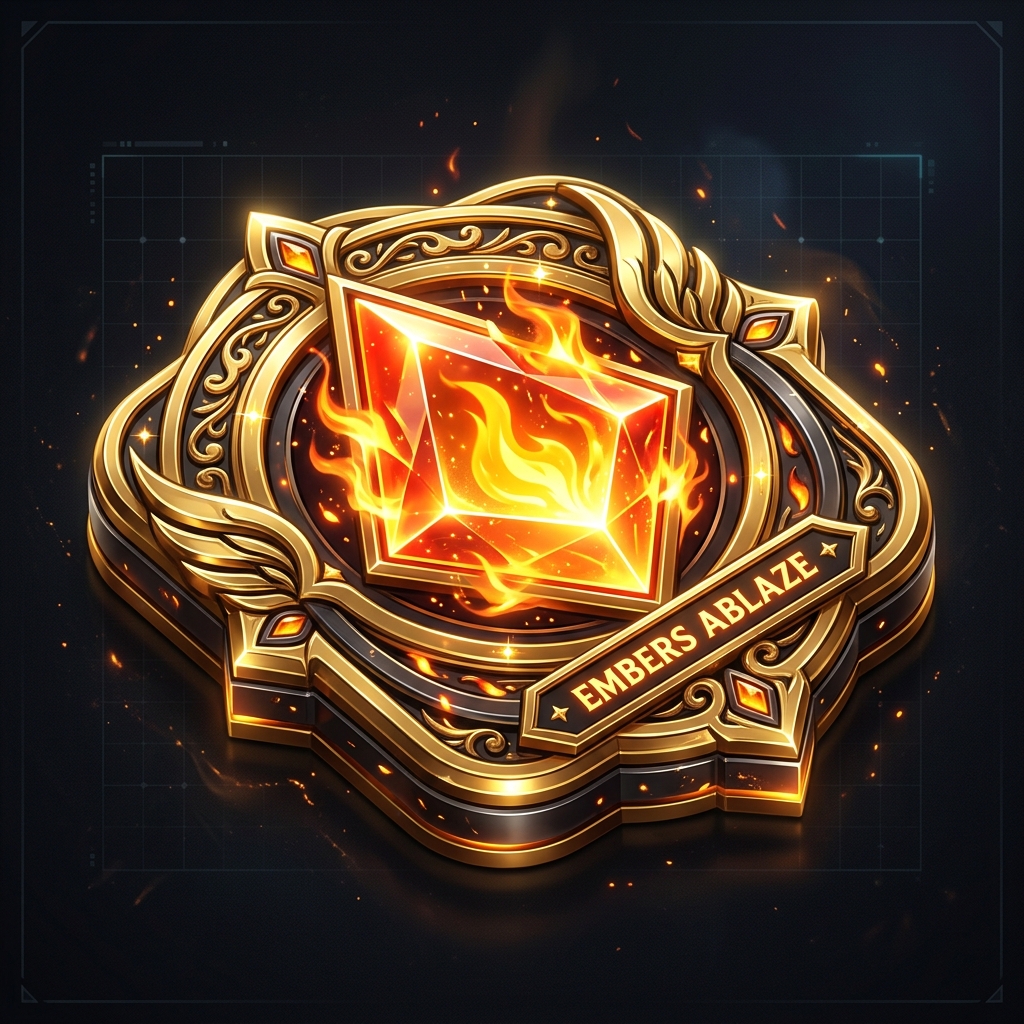 On Fire badge